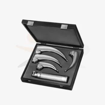 McIntosh Laryngoscope Sets fiber optic